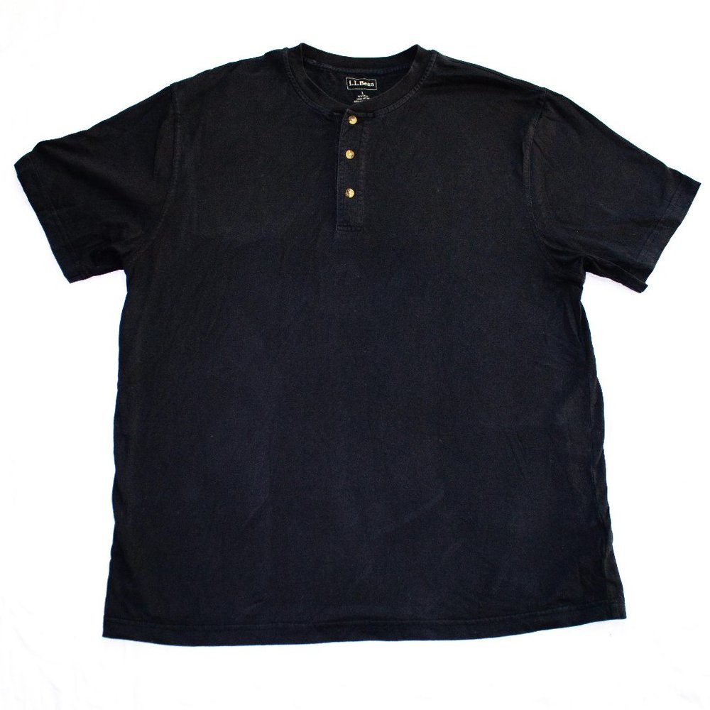 L.L. Bean Button T-Shirt